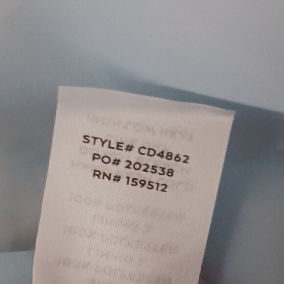 NEW Lulus Gorgeous Desire‎ Light Blue Floral Strapless High-Low Maxi Dress XS - Picture 13 of 16